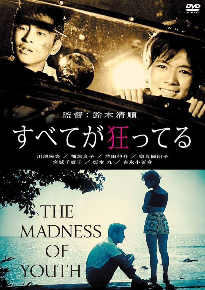 【廃盤・希少・正規セル版】鈴木清順監督作『すべてが狂ってる('60日活)』DVD 廃盤・希少・正規セル版】鈴木清順監督作『すべてが狂ってる('60